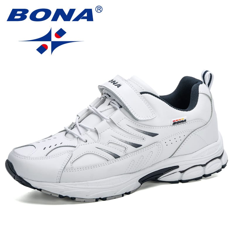 BONA New Arrival Action Leather Outdoor Work Safety Man Sneakers Non-slip Hot Sale Lace-up Casual Shoes Men Leisure Shoes
