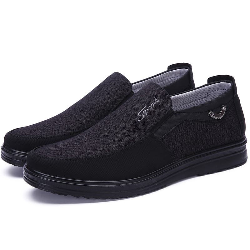 Men Casual Shoes Breathable Canvas Shoes Soft Slip-On Espadrilles for Men Loafers Sneakers Comfort Driving Footwear Big Size 50