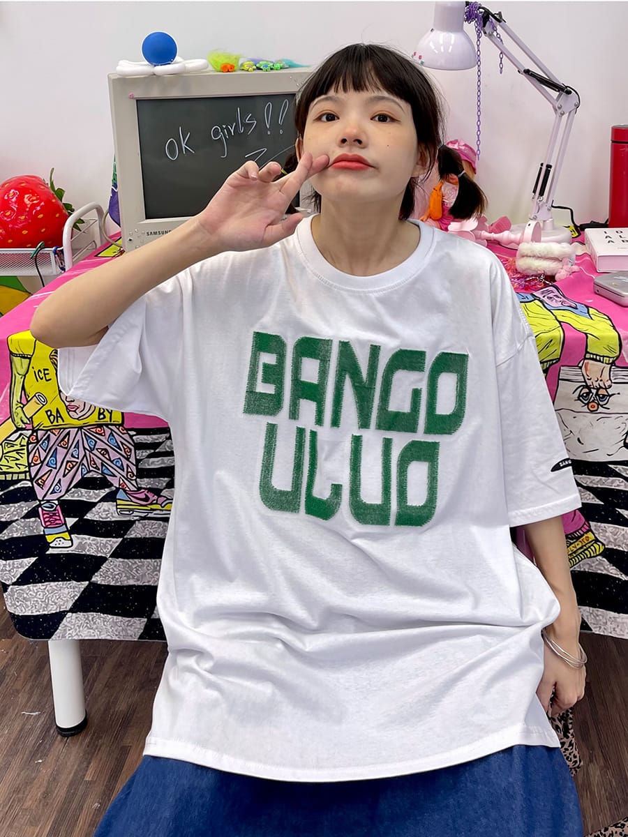 Letter Short Sleeve Tee for Women's 2023 Summer New Loose Fit BF Street Couple INS Versatile Half Sleeve Top T-shirts