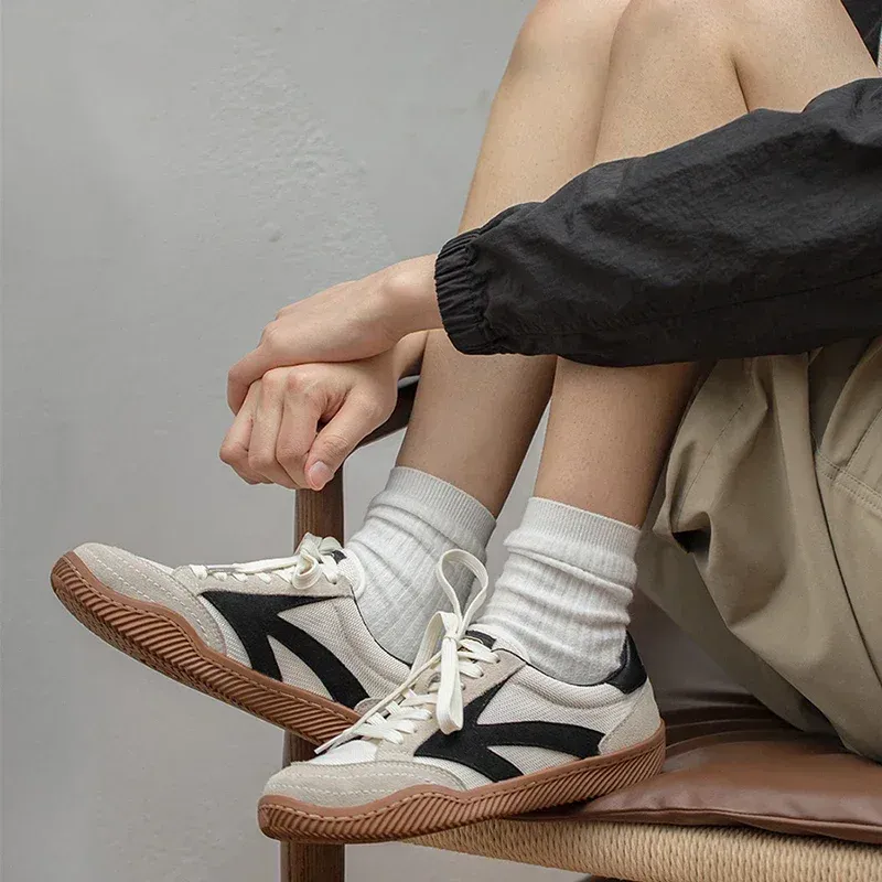 Maden Arrowhead Germany Trainers Women's Casual Lace-Up Tennis Sports Shoes Comfort Platform Running Sneakers Walking Footwear