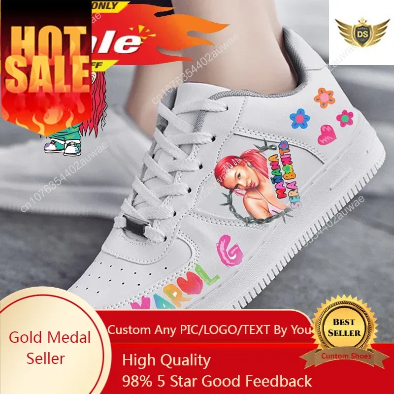 MaNana Sera Bonito Men Women casual Shoes Male Platform Karol G Sneakers Girls Casual kateboarding Shoes flats 3D graffiti