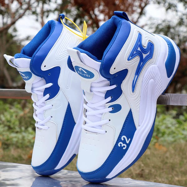 New Basketball Shoes for Men High-Top Sports Shoes Wear-Resistant Basketball Boots Training Athletic Outdoor Casual Sneakers