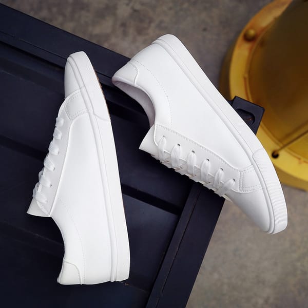 Women Casual White Shoes Spring New Lace-up Flats Korean Style Comfortable Non-slip Lightweight Sneakers Sapatilha Feminina