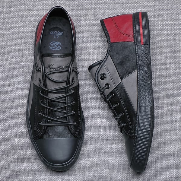 2024 Elastic Band Men's Sneaker Shoes Autumn New Youth Trend Mixed Colors Loafers Spring Pu Surface Designer Flats B218060