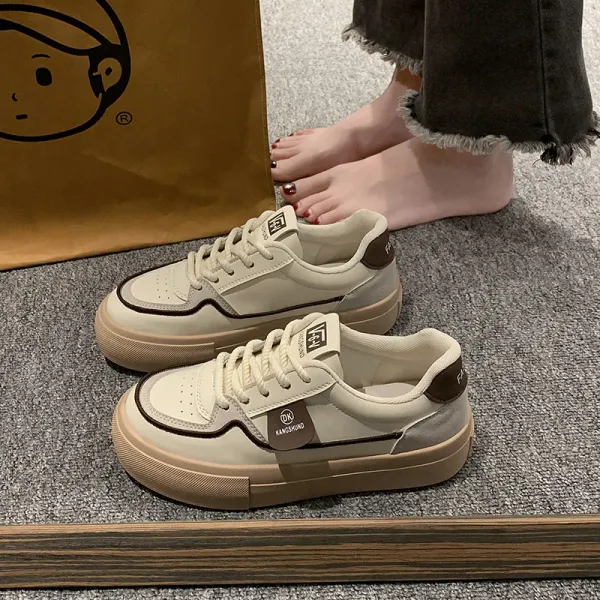 Flat Running Shoes for Women Sports Lightweight Casual Fashion Shoes Women's Sneakers White Tennis Shoes Zapatillas Mujer