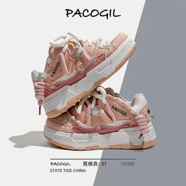 New Wide Sole Women Chunky Sneakers Design Bread Shoes Women Platform Comfortable Fashion Sports Shoes Woman Zapatillas De Mujer