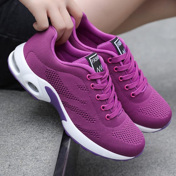 Women Running Shoes Breathable Mesh Outdoor Light Weight Sports Shoes Casual Walking Sneakers Lace-up Women Sneaker